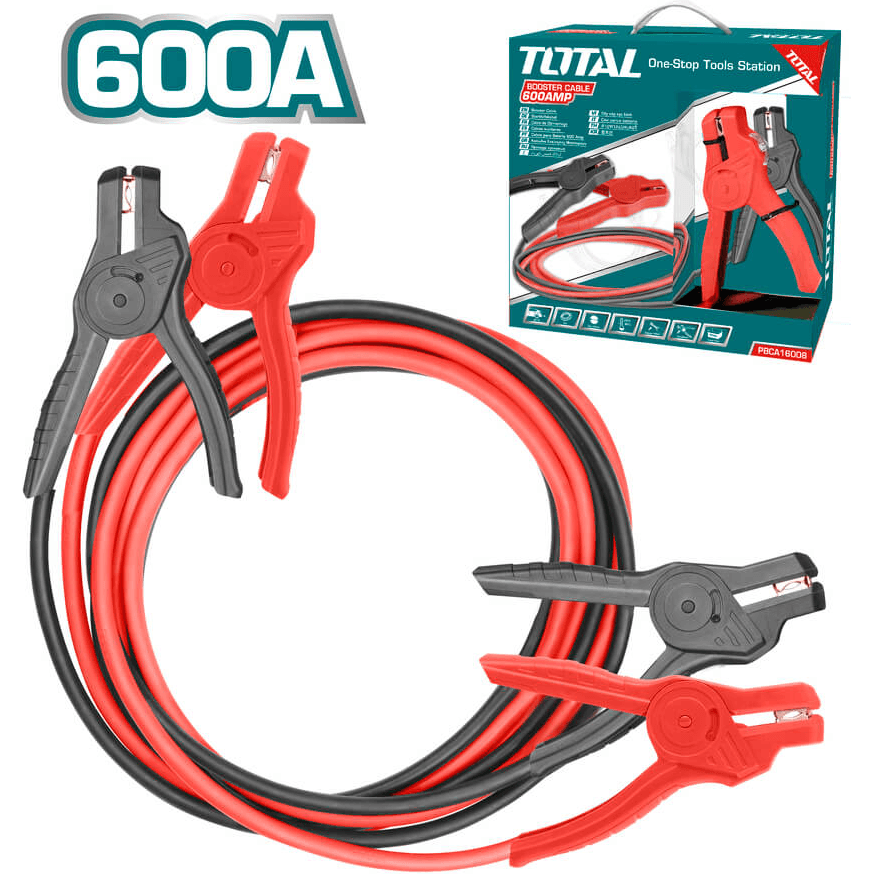 Total PBCA16008 Booster Cable 600A | Total by KHM Megatools Corp. Total PBCA16008 Booster Cable 600A | Total by KHM Megatools Corp.