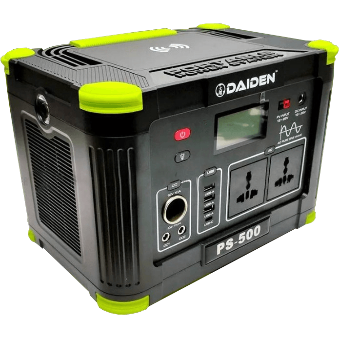 Daiden PS-500 Portable Power Station Inverter Generator 500W (Li-Ion) - KHM Megatools Corp.