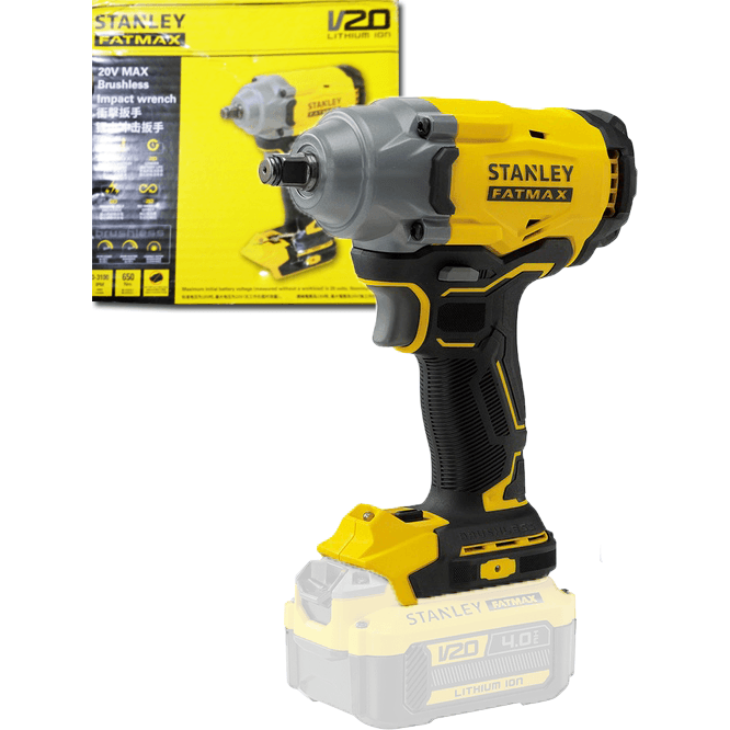 Stanley SBW920 20V Cordless Impact Wrench 1/2" Drive (Bare) - KHM Megatools Corp.