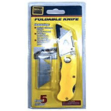 Megatools Foldable Cutter Knife - KHM Megatools Corp. Megatools Foldable Cutter Knife - KHM Megatools Corp.