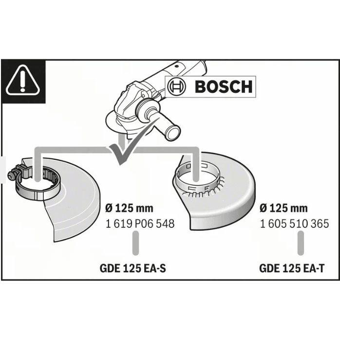 Bosch GDE 125 EA-T Dust Extractor Guard Attachment for Bosch 5" Grinder - KHM Megatools Corp. Bosch GDE 125 EA-T Dust Extractor Guard Attachment for Bosch 5" Grinder - KHM Megatools Corp.