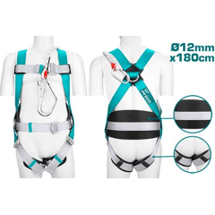 Total THSH501806 Safety Harness Waist - KHM Megatools Corp. Total THSH501806 Safety Harness Waist - KHM Megatools Corp.