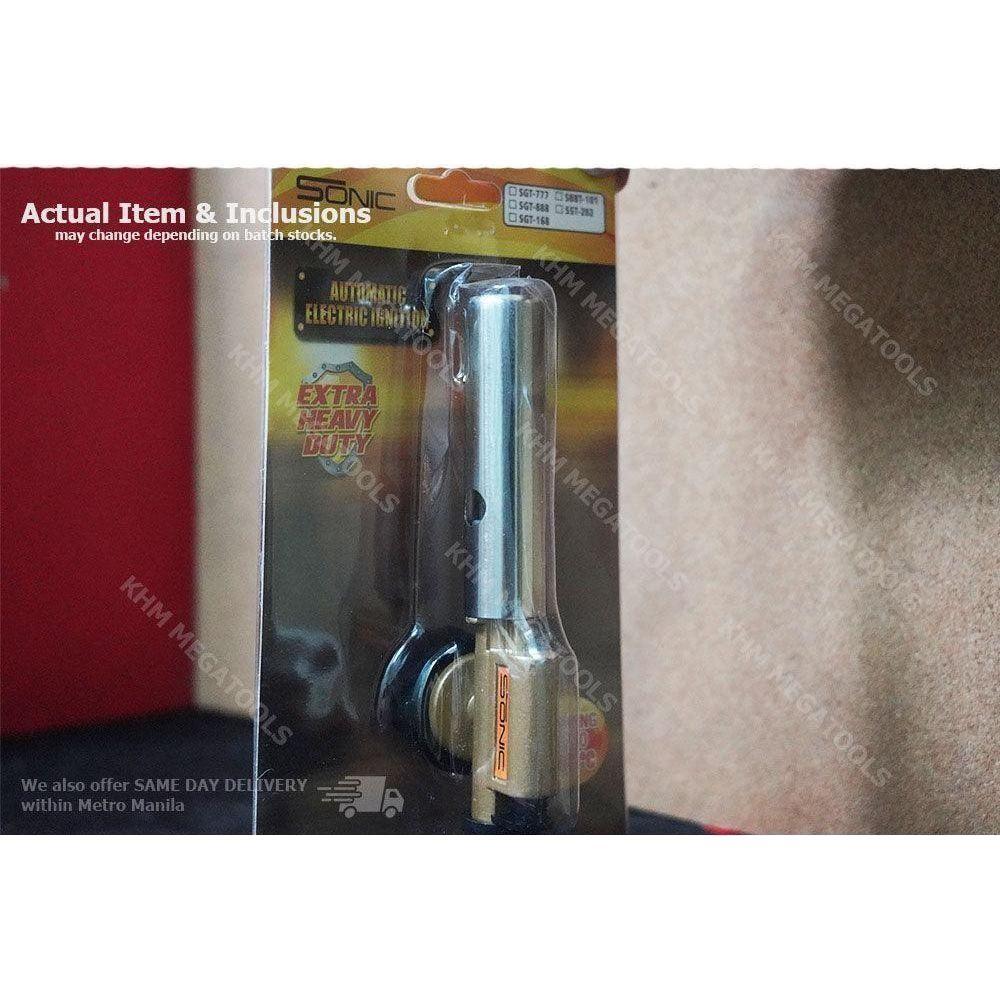 Sonic SGT-168 All Metal Gas Torch (Butane Powered) - KHM Megatools Corp. Sonic SGT-168 All Metal Gas Torch (Butane Powered) - KHM Megatools Corp.