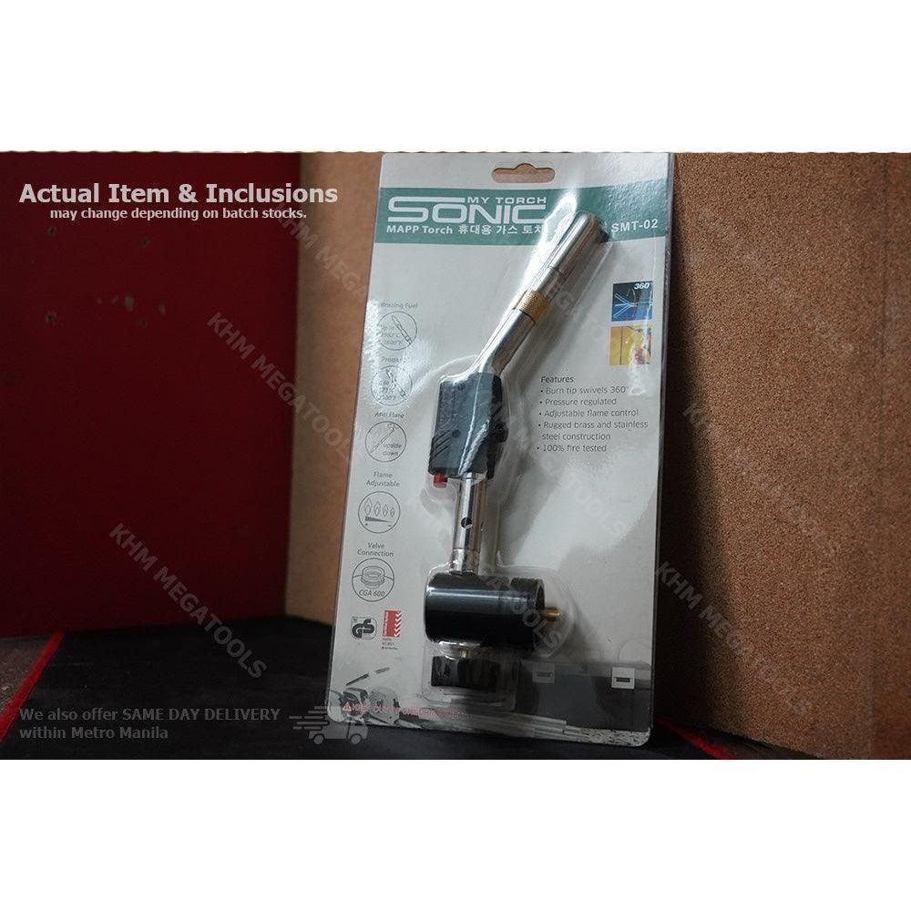 Sonic SMT-02 Industrial Mapp Gas Torch - KHM Megatools Corp. Sonic SMT-02 Industrial Mapp Gas Torch - KHM Megatools Corp.