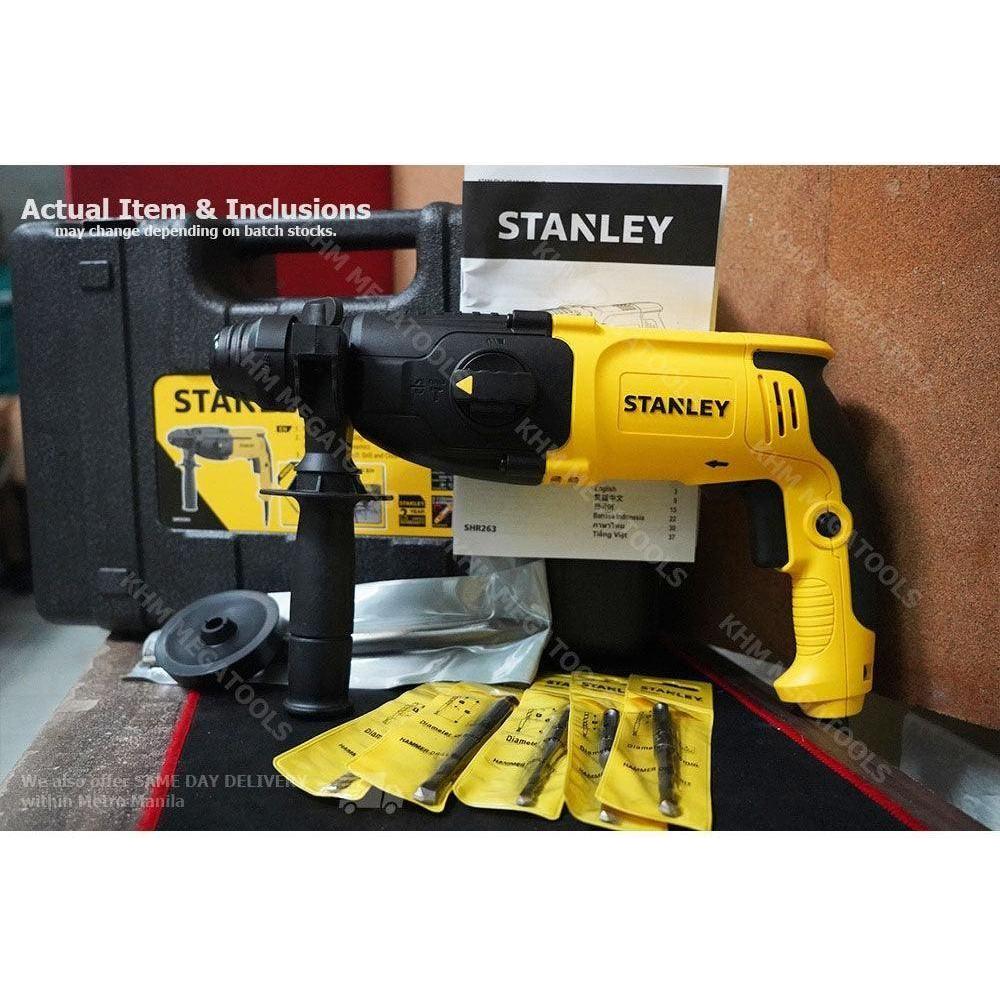 Stanley SHR263KA SDS-plus Rotary Hammer 800W (3-Modes) - KHM Megatools Corp. Stanley SHR263KA SDS-plus Rotary Hammer 800W (3-Modes) - KHM Megatools Corp.
