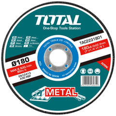Total TAC2231801 Grinding Disc / Depressed Center Wheel 7" | Total by KHM Megatools Corp.