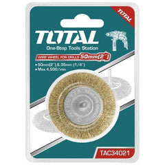 Total Wire Wheel Brush for Drill - Goldpeak Tools PH Total