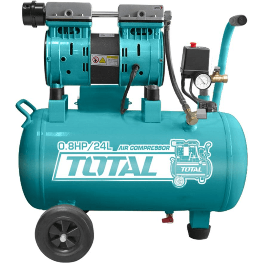 Total TCS1075242P Oil-less Air Compressor 0.8HP 24L | Total by KHM Megatools Corp.