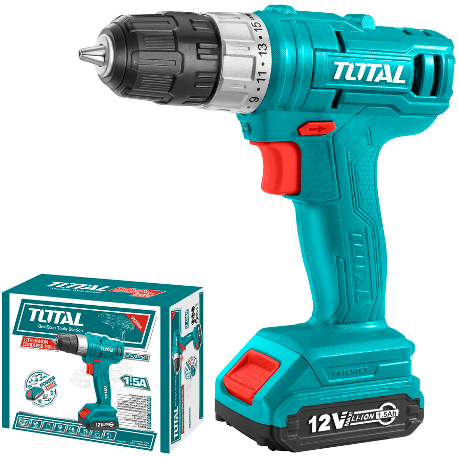 Total TDLI1211 12V Cordless Drill | Total by KHM Megatools Corp. Total TDLI1211 12V Cordless Drill | Total by KHM Megatools Corp.