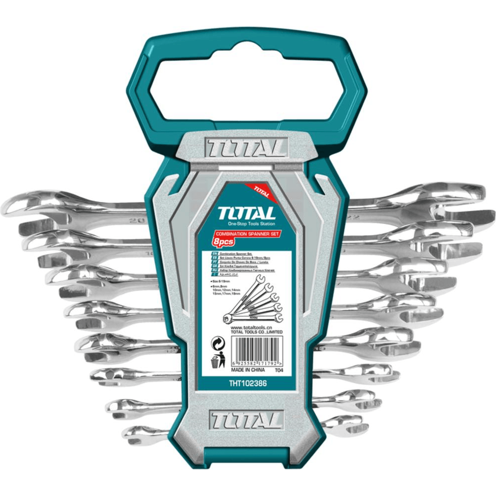 Total THT102386 Open Wrench Set 6-22mm | Total by KHM Megatools Corp. Total THT102386 Open Wrench Set 6-22mm | Total by KHM Megatools Corp.