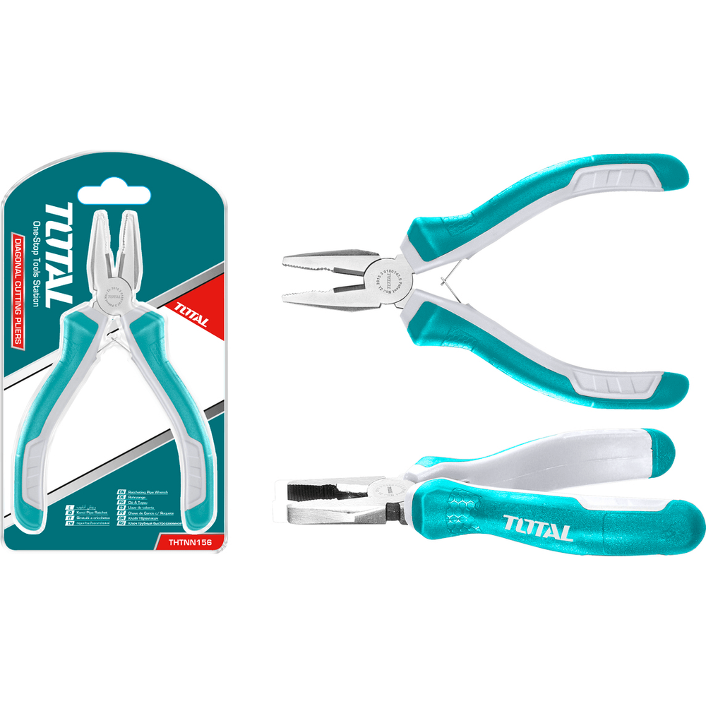 Total THTMN156 Mini Combination Pliers 4.5" | Total by KHM Megatools Corp. Total THTMN156 Mini Combination Pliers 4.5" | Total by KHM Megatools Corp.