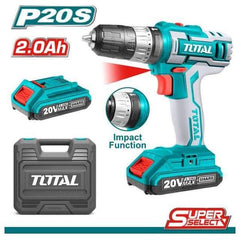 Total TIDLI200215 20V Cordless Hammer Drill | Total by KHM Megatools Corp.