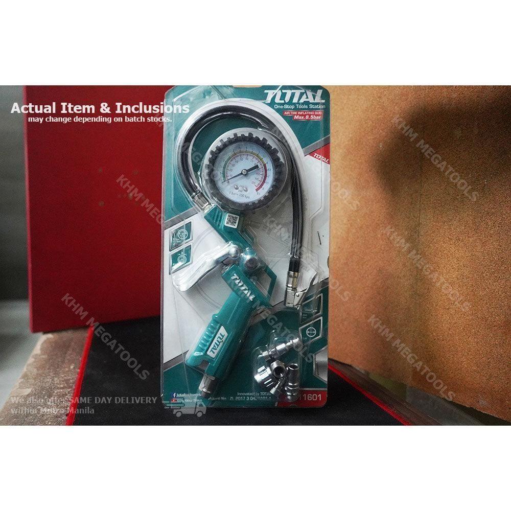 Total TAT11601 Tire Inflator Gun with Gauge - KHM Megatools Corp. Total TAT11601 Tire Inflator Gun with Gauge - KHM Megatools Corp.