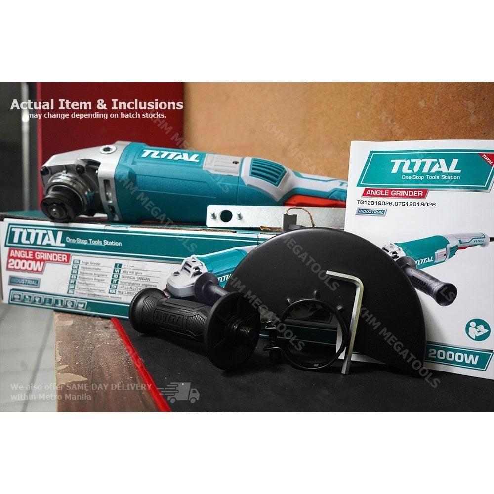 Total TG12018026 Angle Grinder 7" 2000W - KHM Megatools Corp.