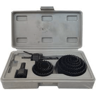 Megatools MHS11 11pcs Hole saw Bit Set - KHM Megatools Corp. Megatools MHS11 11pcs Hole saw Bit Set - KHM Megatools Corp.