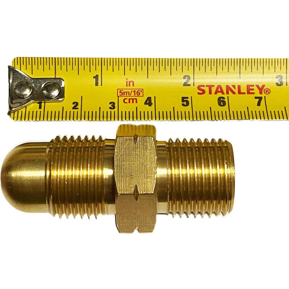 Acetylene to LPG Adapter / Adaptor Brass Fitting for Welding & Cutting Outfit - KHM Megatools Corp.