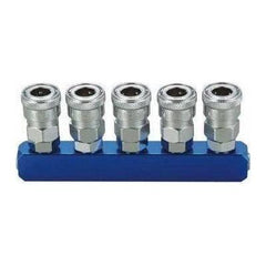 OSK GN5-SMF Quick Coupler - Manifold / Multi Coupling (Straight 5-Way) - KHM Megatools Corp.