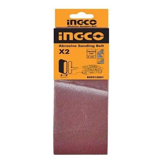 Ingco BSP010801 Sanding Belt Suitable for BS8102 - KHM Megatools Corp.