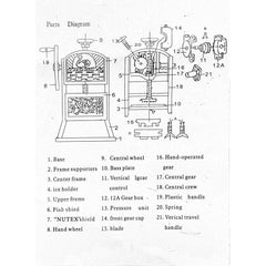 Meiho Manual Ice Shaving Machine - KHM Megatools Corp.