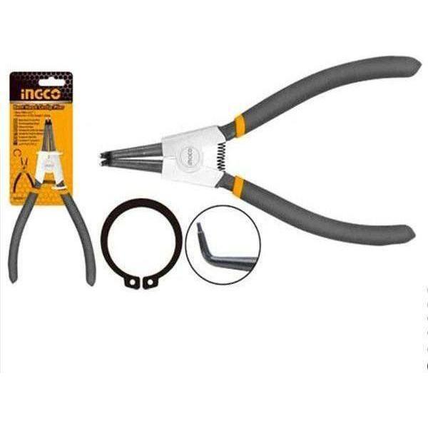 Ingco HCCP011751 Circlip Pliers 7" (Bent Head External) - KHM Megatools Corp. Ingco HCCP011751 Circlip Pliers 7" (Bent Head External) - KHM Megatools Corp.