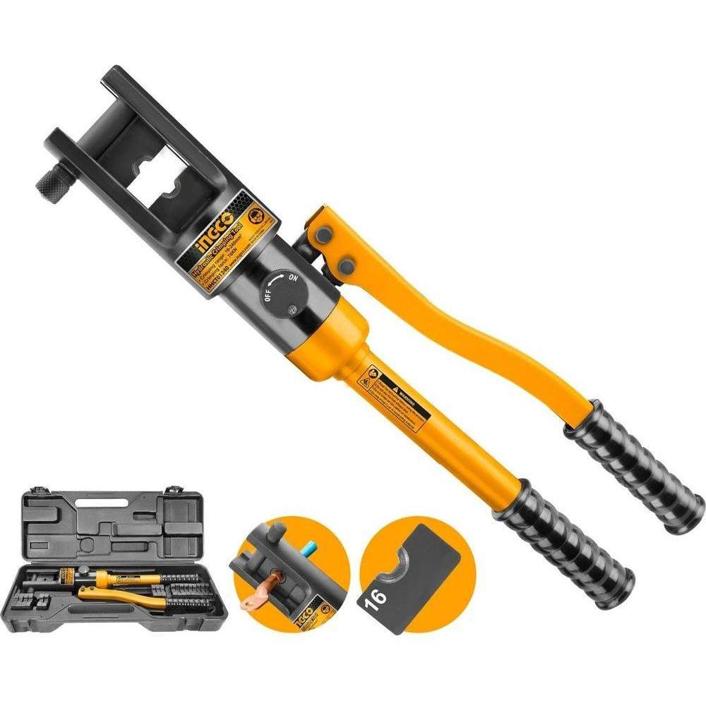 Ingco HHCT01240 Hydraulic Crimping Tool 18 x 475mm - KHM Megatools Corp. Ingco HHCT01240 Hydraulic Crimping Tool 18 x 475mm - KHM Megatools Corp.