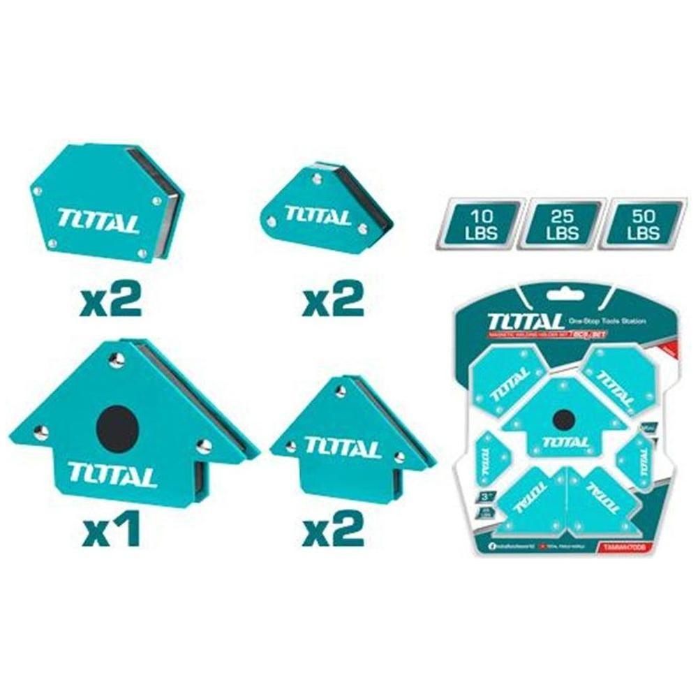 Total TAMWH7006 7pcs Magnetic Welding Holder Set / Welding Magnet Set - KHM Megatools Corp. Total TAMWH7006 7pcs Magnetic Welding Holder Set / Welding Magnet Set - KHM Megatools Corp.