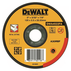 Dewalt DWA4522FA Cut Off Wheel 5" for Metal - KHM Megatools Corp.