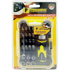 Powerhouse PH-3022 Ratcheting Screwdriver with Socket Set | Powerhouse by KHM Megatools Corp.