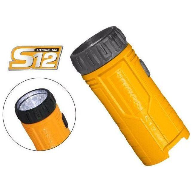 Ingco CWLI1223 12V Cordless Flashlight 100 lumens - KHM Megatools Corp. Ingco CWLI1223 12V Cordless Flashlight 100 lumens - KHM Megatools Corp.