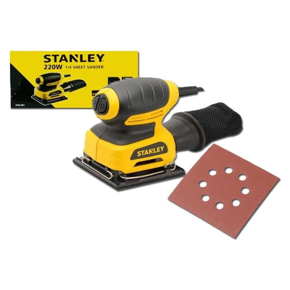 Stanley STEL 401-B1 Orbital / Finishing Sander 220W - KHM Megatools Corp. Stanley STEL 401-B1 Orbital / Finishing Sander 220W - KHM Megatools Corp.