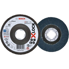 Bosch X571 X-Lock Flap Disc 5" Best for Metal | Bosch by KHM Megatools Corp.
