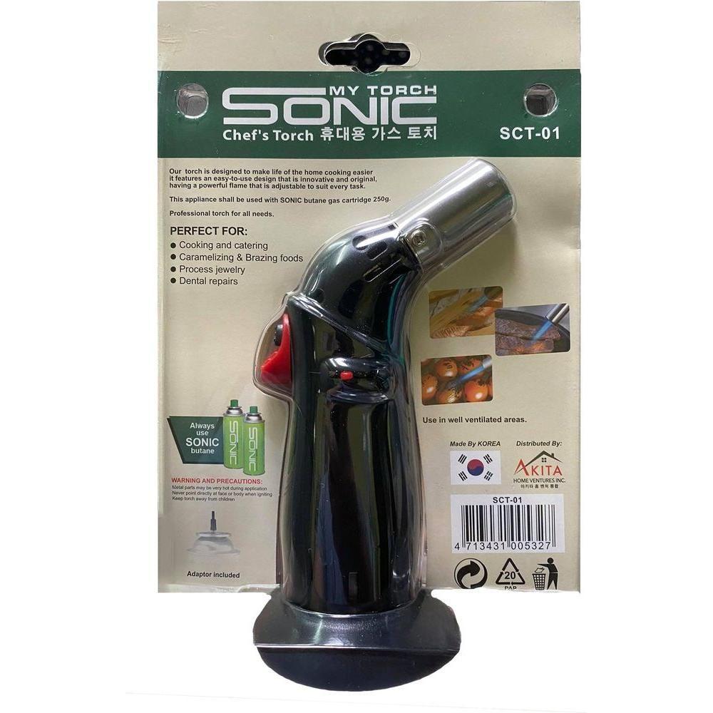 Sonic SCT-01 Chef Torch (Butane Powered) | Sonic by KHM Megatools Corp. Sonic SCT-01 Chef Torch (Butane Powered) | Sonic by KHM Megatools Corp.