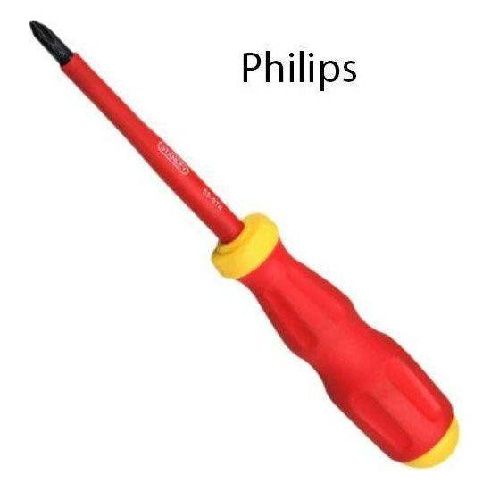 Stanley ST65974 VDE Philips Screwdriver PH2 x 100mm (1/4"x4") - KHM Megatools Corp. Stanley ST65974 VDE Philips Screwdriver PH2 x 100mm (1/4"x4") - KHM Megatools Corp.