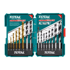 Total TACSD6165 16pcs Mixed Drill Bit Set | Total by KHM Megatools Corp.