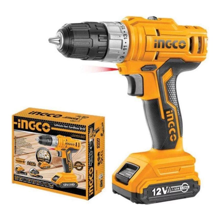 Ingco CDLI1221 20V Cordless Li-Ion Cordless Drill - KHM Megatools Corp. Ingco CDLI1221 20V Cordless Li-Ion Cordless Drill - KHM Megatools Corp.