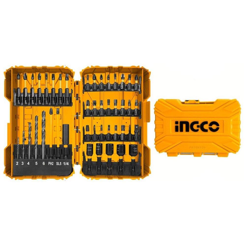 Ingco AKDL24502 45pcs Impact Screwdriver Bit Set - KHM Megatools Corp.