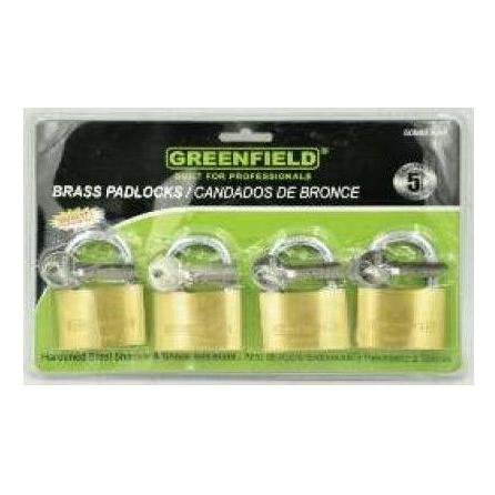 Greenfield Brass Padlock Set Pack - KHM Megatools Corp.