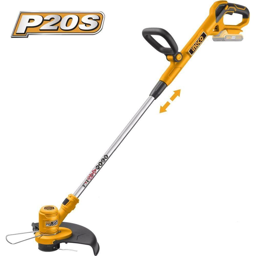Ingco CGTLI2001 20V Cordless Li-Ion Grass Trimmer 20V - KHM Megatools Corp. Ingco CGTLI2001 20V Cordless Li-Ion Grass Trimmer 20V - KHM Megatools Corp.