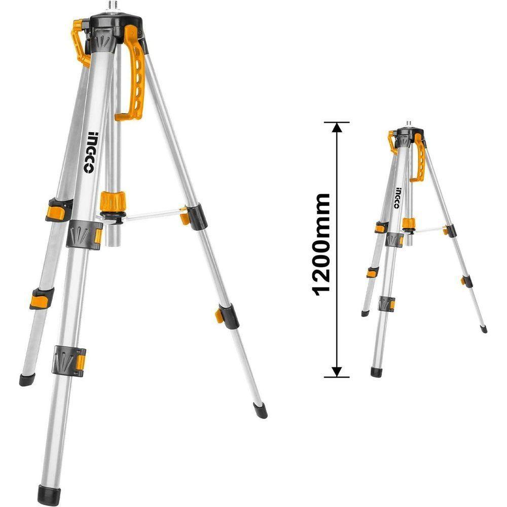Ingco HLLT01152 Building Tripod 1/4" & 5/8" Thread - KHM Megatools Corp. Ingco HLLT01152 Building Tripod 1/4" & 5/8" Thread - KHM Megatools Corp.
