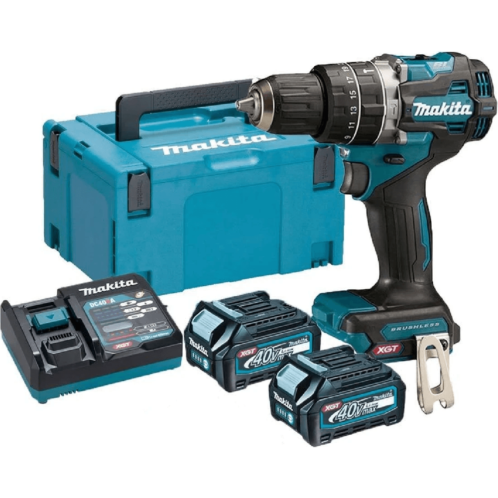 Makita HP002GA201 40V Cordless Brushless Hammer Drill (XGT-Series) | Makita by KHM Megatools Corp. Makita HP002GA201 40V Cordless Brushless Hammer Drill (XGT-Series) | Makita by KHM Megatools Corp.