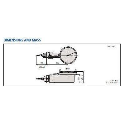 Mitutoyo Dial Test Indicator Universal Type, Series 513 | Mitutoyo by KHM Megatools Corp. Mitutoyo Dial Test Indicator Universal Type, Series 513 | Mitutoyo by KHM Megatools Corp.