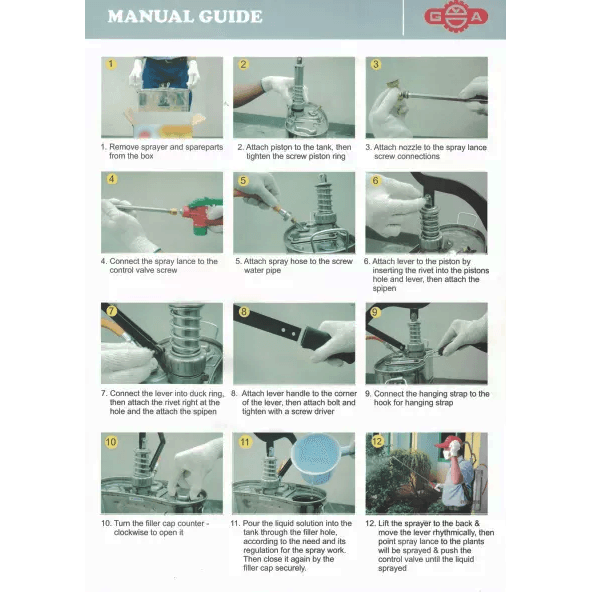 Golden Agin Tungho SA-16 Stainless Knapsack Sprayer - KHM Megatools Corp. Golden Agin Tungho SA-16 Stainless Knapsack Sprayer - KHM Megatools Corp.