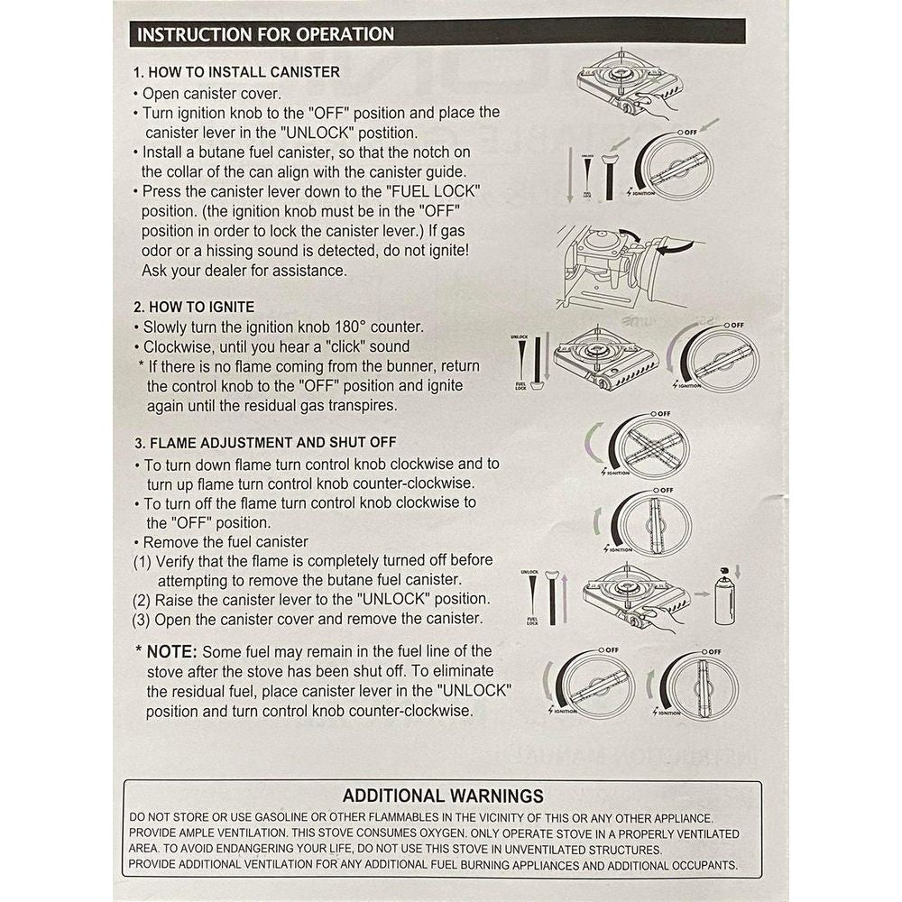 Sonic SPGR-808 2in1 Stainless Portable Gas Range (Butane/LPG) - KHM Megatools Corp. Sonic SPGR-808 2in1 Stainless Portable Gas Range (Butane/LPG) - KHM Megatools Corp.