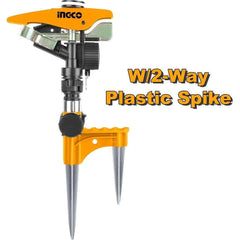 Ingco HPS0402 Pulsating Sprinkler 180° w/2-Way Metal Spike - KHM Megatools Corp.