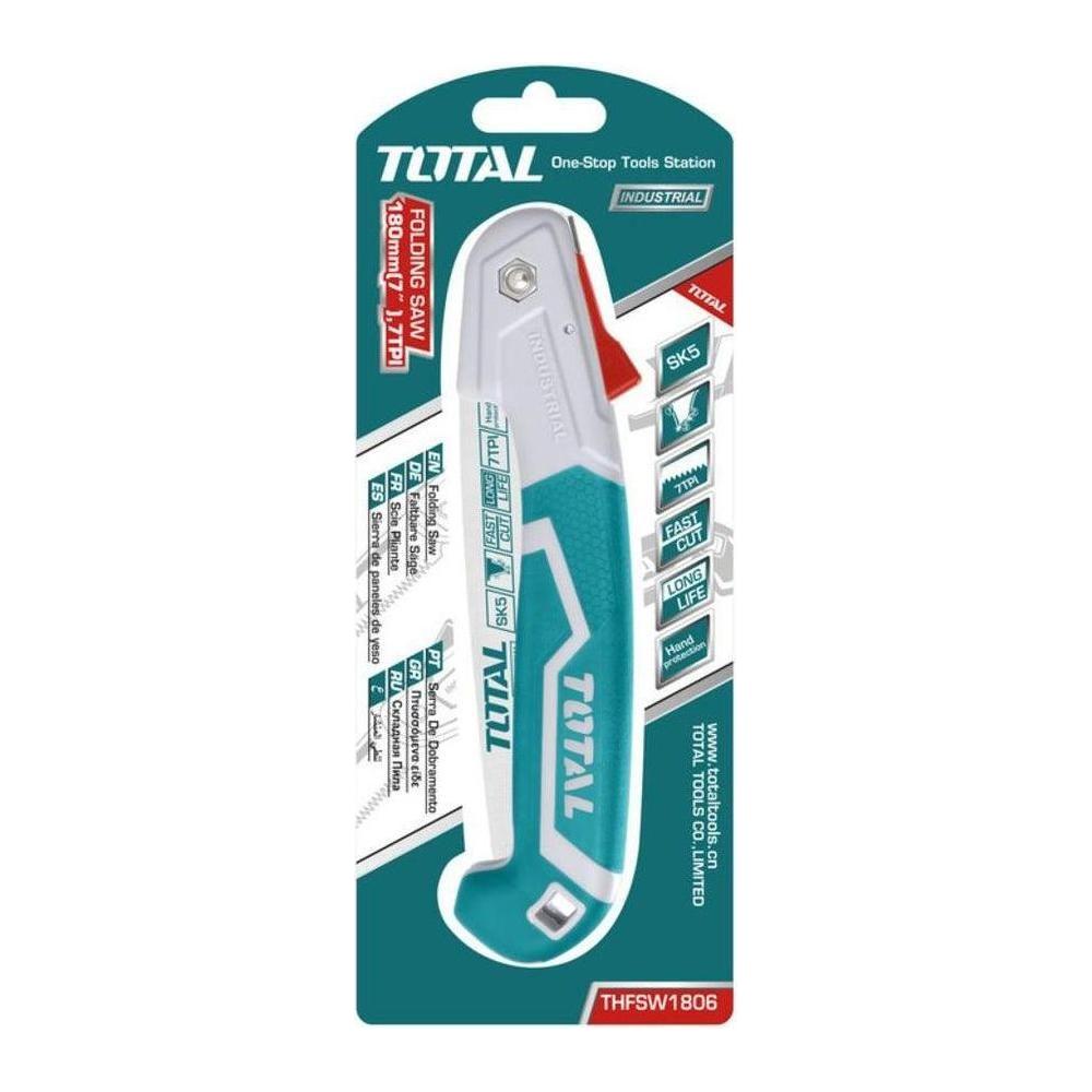 Total THFSW1806 Folding Hand Saw 7" | Total by KHM Megatools Corp.