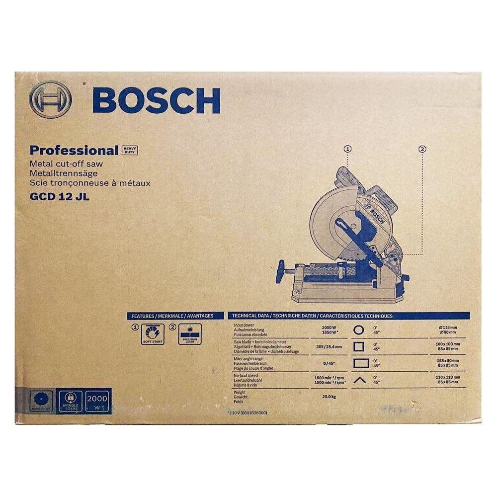 Bosch GCD 12 JL TCT Dry Cut off Saw / Machine 12" 2000W - KHM Megatools Corp. Bosch GCD 12 JL TCT Dry Cut off Saw / Machine 12" 2000W - KHM Megatools Corp.