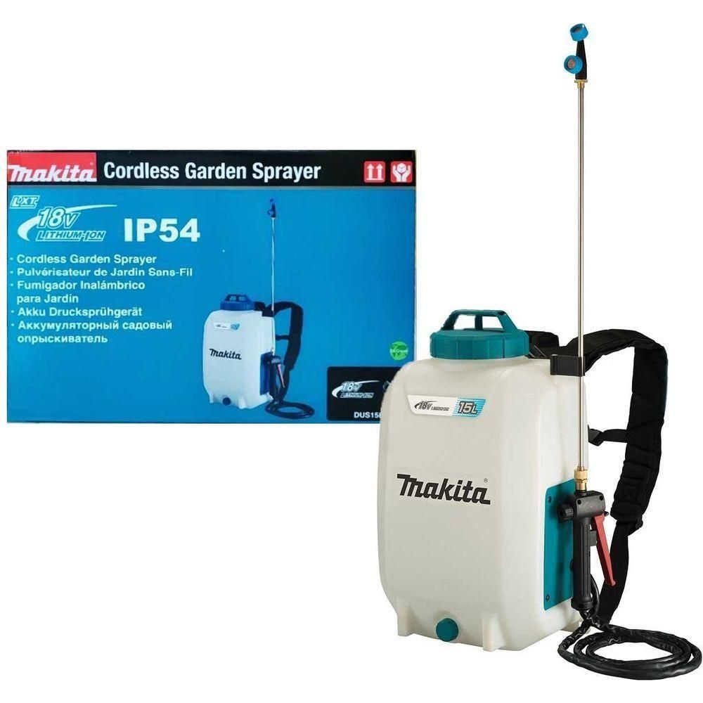 Makita DUS158Z Cordless Knapsack Sprayer 15L 18V LXT (Bare) - KHM Megatools Corp. Makita DUS158Z Cordless Knapsack Sprayer 15L 18V LXT (Bare) - KHM Megatools Corp.