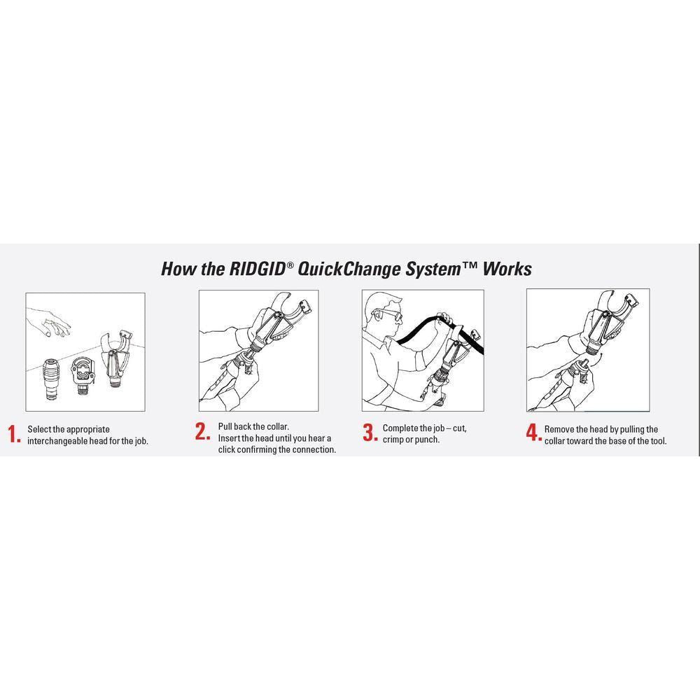 Ridgid RE 60 18V Cordless Hydraulic 3-in-1 Electrical Tool (Punch, Crimp, Cut) | Ridgid by KHM Megatools Corp. Ridgid RE 60 18V Cordless Hydraulic 3-in-1 Electrical Tool (Punch, Crimp, Cut) | Ridgid by KHM Megatools Corp.