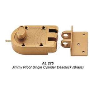 Amerilock AL Jimmy Proof Deadlock Night Latch  Door Lock | Amerilock by KHM Megatools Corp.