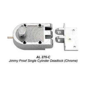Amerilock AL Jimmy Proof Deadlock Night Latch Door Lock | Amerilock by KHM Megatools Corp.